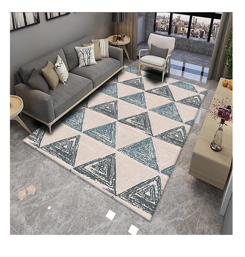 Modern Geometric Simple Patterns Rug For Bedroom Living Room Sofa Rugs Floor Mat 03