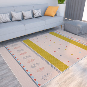 Light Pink Geometric Modern Simplicity Striped Moroccan 3D Pattern Rug Floor Mat for Bedroom Living Room Sofa Office Hall
