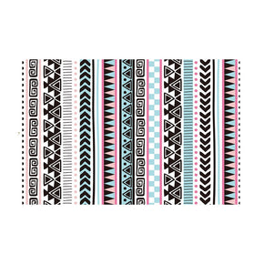 Black Pink Floral Retro Vintage Traditional Area Rugs Polyester Floor Mat for Living Room Hall Office Bedroom