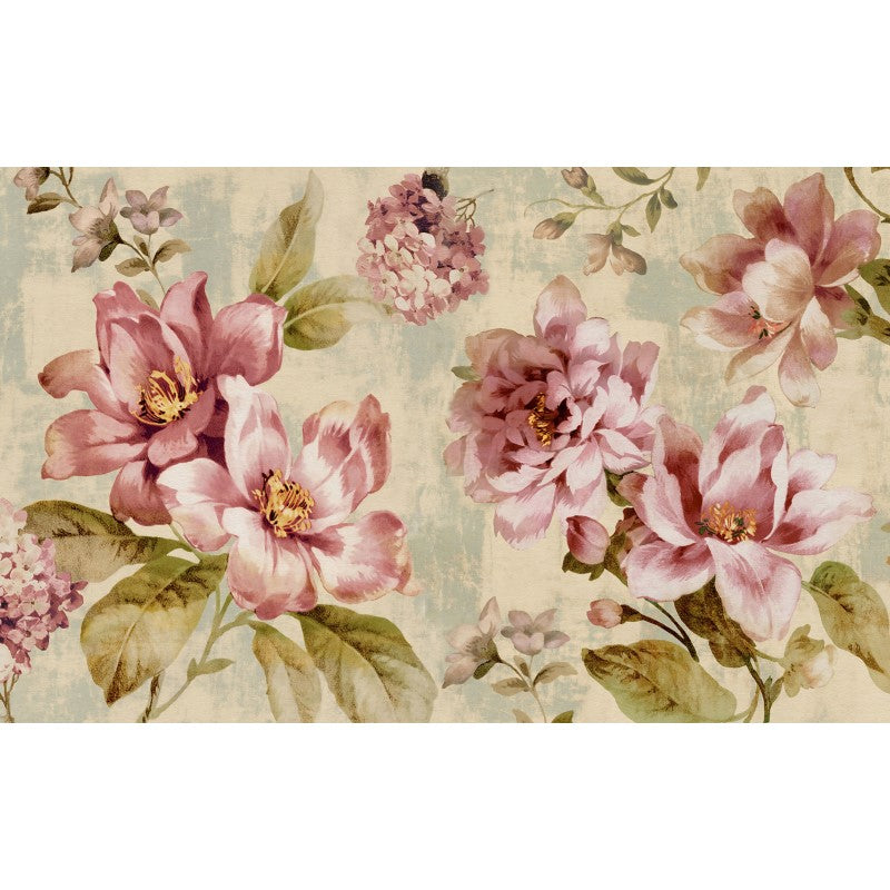 Classic Pastoral Floral 3D Pattern Rug Floor Mat for Bedroom Sofa Hall Living Room Office