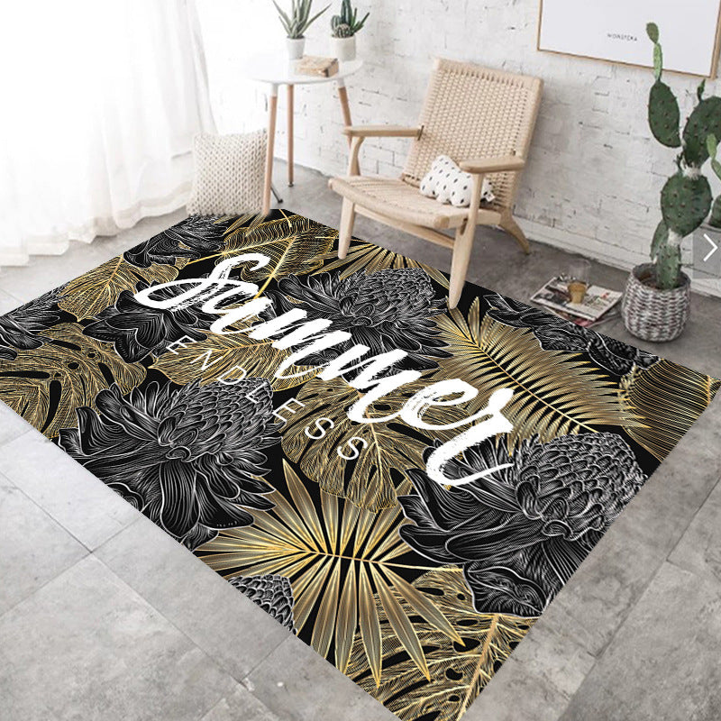 Modern Grey Simplicity Pattern Rugs Area Carpets for Living Room Bedroom Office Hall