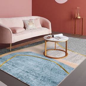 02 Moroccan Simplicity Geometry Modern Polyester Carpets Pattern Rugs for Hall Dining Room Bedroom Living Room Office
