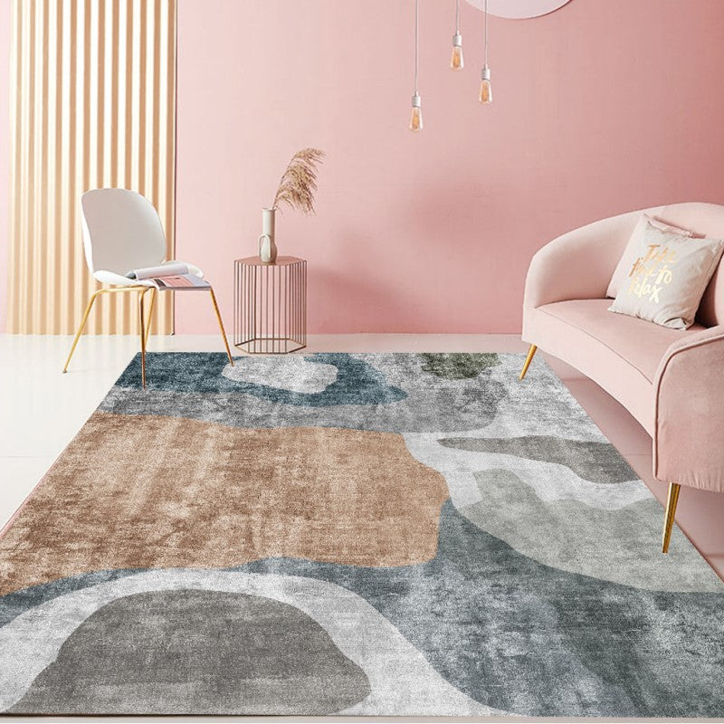 12 Moroccan Simplicity Geometry Modern Polyester Carpets Pattern Rugs for Hall Dining Room Bedroom Living Room Office