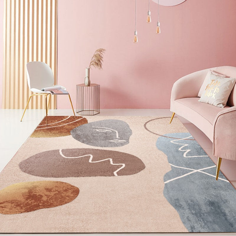 13 Moroccan Simplicity Geometry Modern Polyester Carpets Pattern Rugs for Hall Dining Room Bedroom Living Room Office