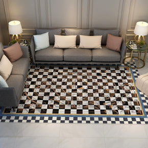 Mosaic Cube Abstract Modern Carpets for the Living Room Hall