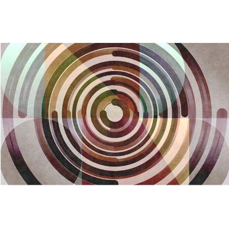 Colorful Circle Abstract Modern Carpets for the Living Room Hall