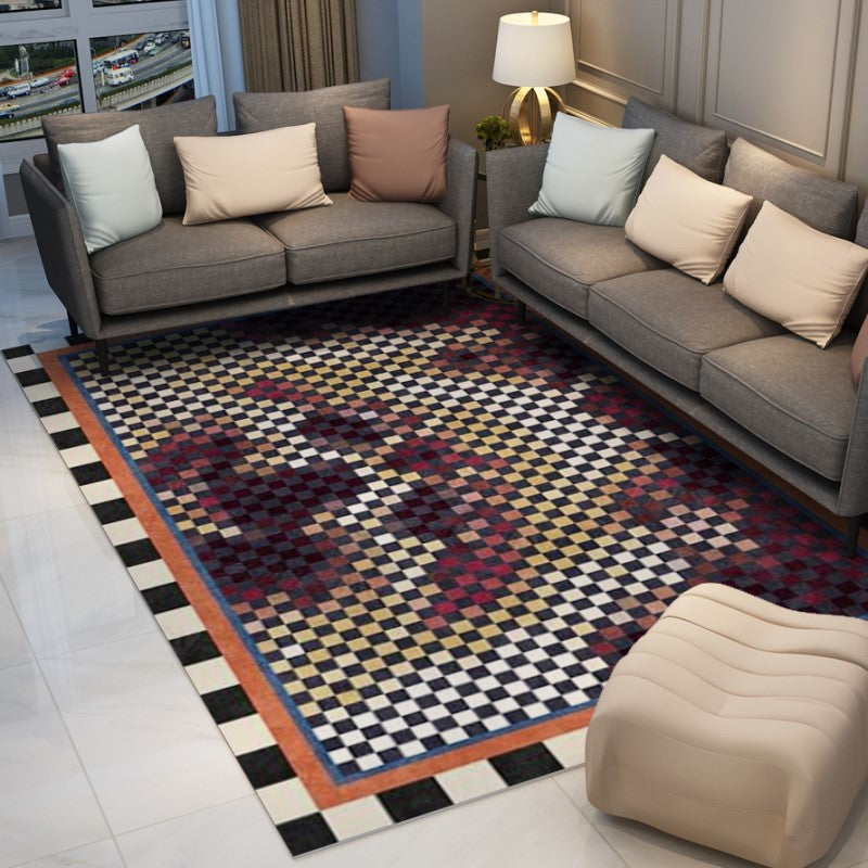 Mosaics Puppy Pattern Abstract Modern Rugs for Living Room Dining Room Bedroom