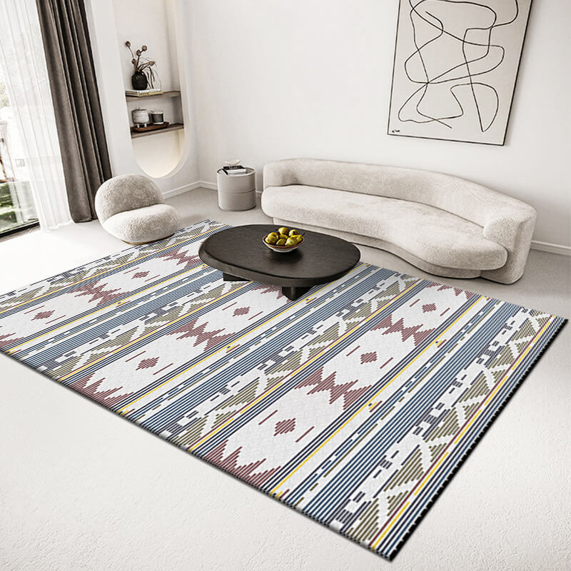 Moroccan Patterns Carpets Printed Rugs for Bedroom Living Room