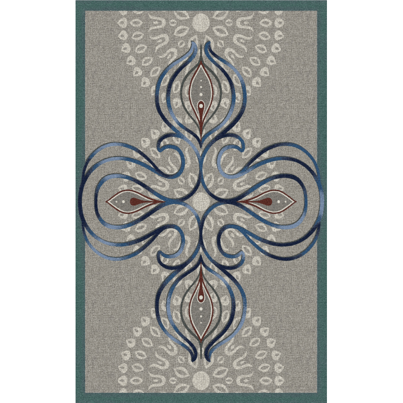 Classical Printed Rugs for Living Room Dining Room Bedroom Hall