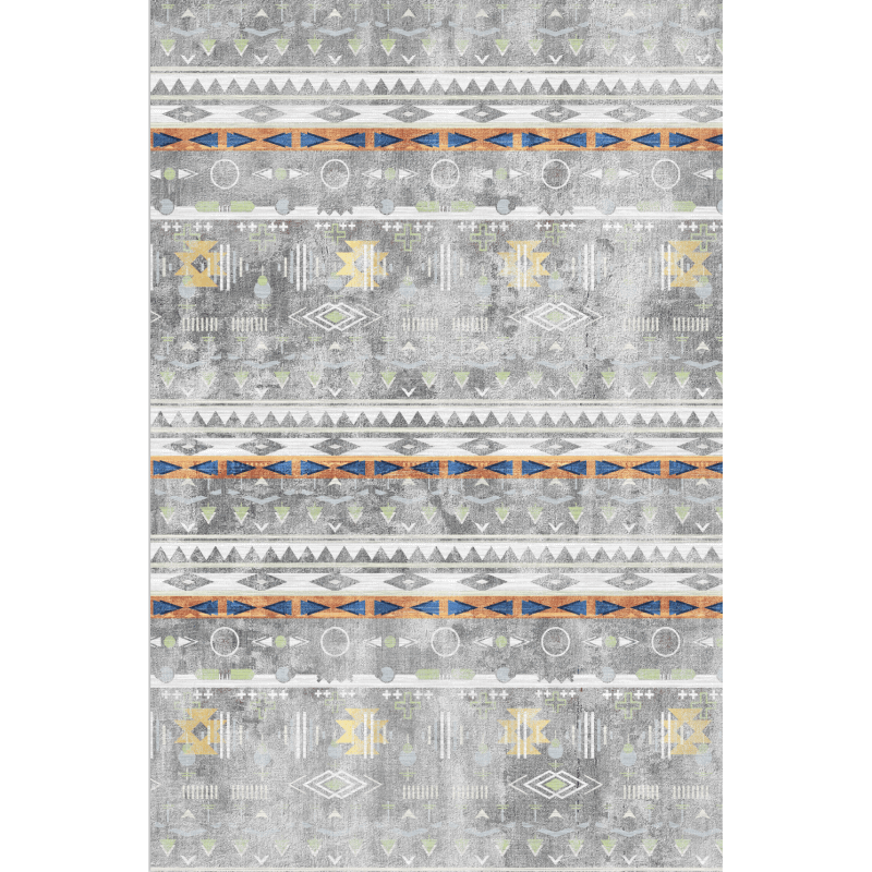 Grey Moroccan Geometric Rugs for Living Room Dining Room Bedroom Hall