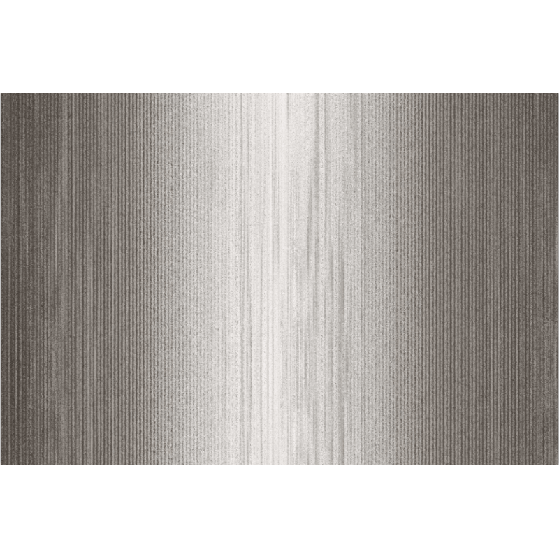 Striped Gradient Gray Carpet Floormat for Living Room Bedroom Office Hall