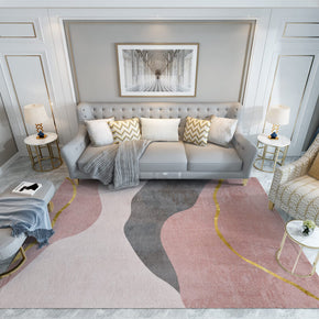 Pink and Fresh Carpets Floormat for Living Room Bedroom Office Hall