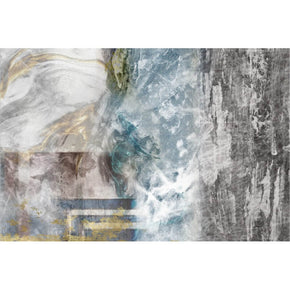 Grey Abstract Printed Carpets for Living Room Bedroom