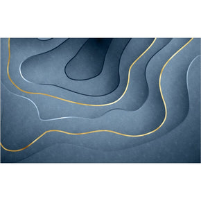 Blue Abstract Carpet Area Rugs for Living Room Bedroom Hall
