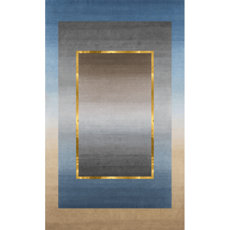 Light Luxury Simple Geometric Area Rugs Floor Mat for Living Room Bedroom Office Hall