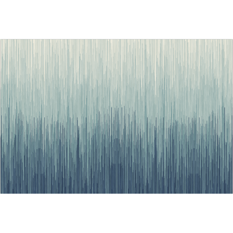 Gradient Blue Green Line Carpets Area Rugs for Living Room Bedroom Hall