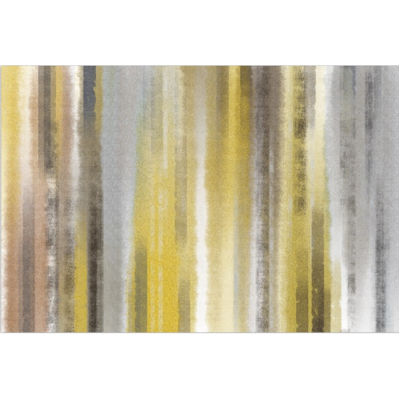 Gradient Abstract Yellow Carpets Area Rugs for Living Room Bedroom Hall