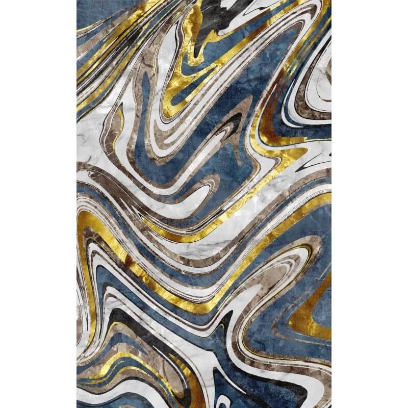 3D Abstract Striped Rugs for Living Room Dining Room Bedroom Hall
