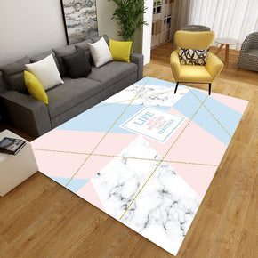 Small Fresh Style Geometric Rugs for Living Room Dining Room Bedroom Hall