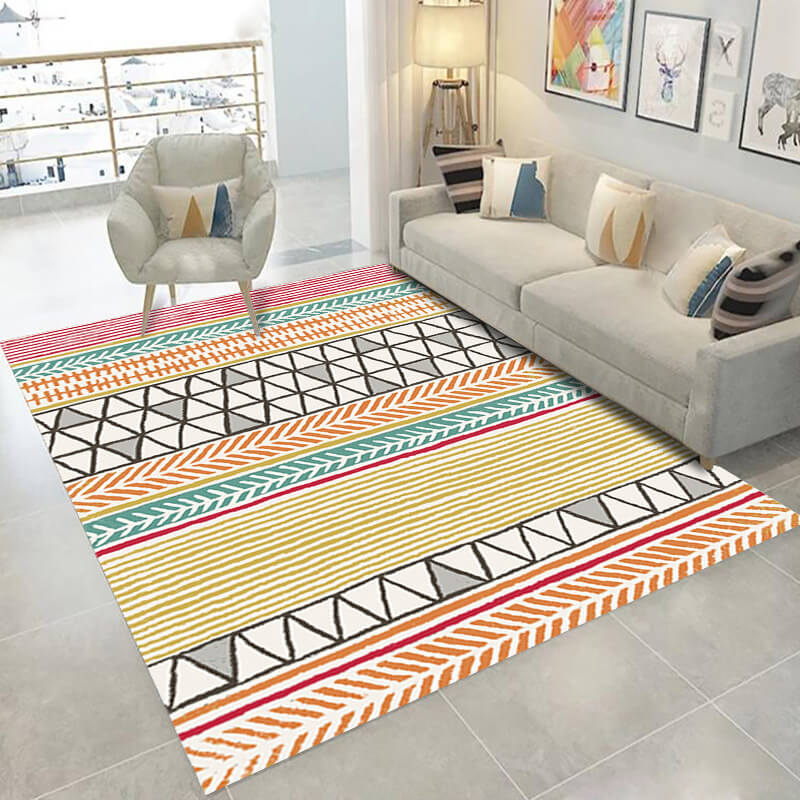Modern Minimalist Moroccan Rugs for Living Room Dining Room Bedroom Hall 04