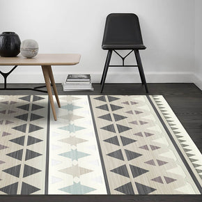 Moroccan Geometric Area Rugs Floor Mat Polyester for Bedroom Hall Office Living Room 02