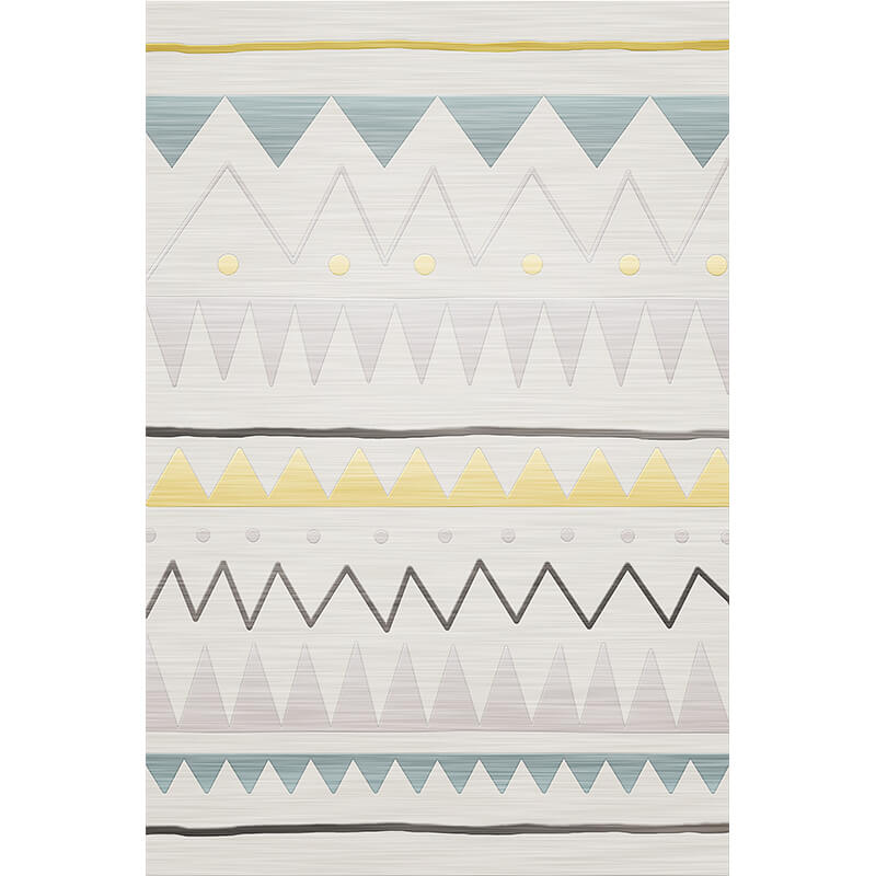 Moroccan Geometric Area Rugs Floor Mat Polyester for Bedroom Hall Office Living Room 04