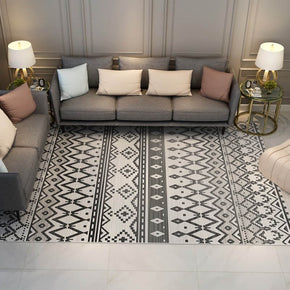 Moroccan Geometric Area Rugs Floor Mat Polyester for Bedroom Hall Office Living Room 11
