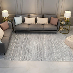 Moroccan Geometric Area Rugs Floor Mat Polyester for Bedroom Hall Office Living Room 15