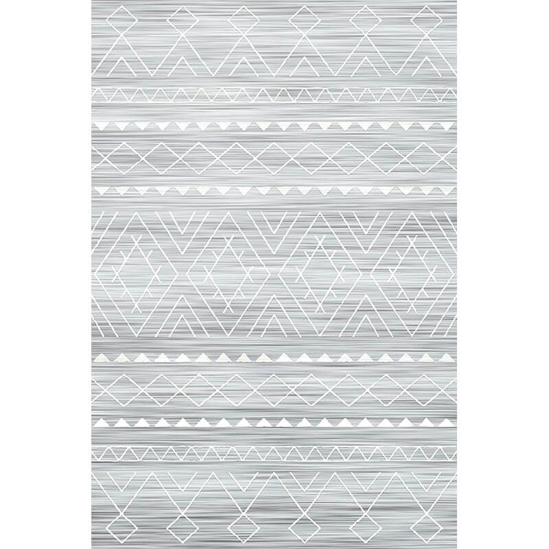 Moroccan Geometric Area Rugs Floor Mat Polyester for Bedroom Hall Office Living Room 15