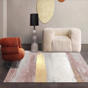 Striped Minimalist Pattern Printed Area Rugs for Living Room Dining Room Bedroom Hall