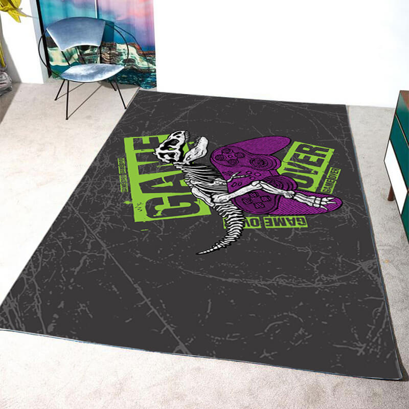 Game Console Handle Pattern Modern Area Rugs Polyester Carpets for Bedroom Nursery Kids Room 19