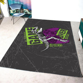 Game Console Handle Pattern Modern Area Rugs Polyester Carpets for Bedroom Nursery Kids Room 19