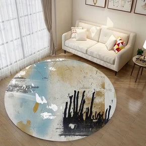 Abstract Interesting Pattern Carpet Floor Mat for Living Room Dining Room Kids room