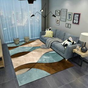 Abstract Geometric Pattern Modern Simplicity Rugs for Living Room Dining Room Bedroom Hall