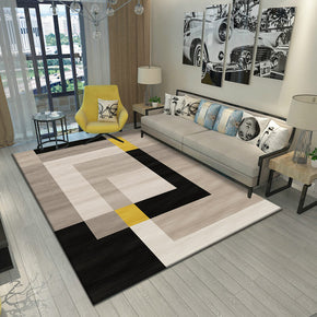 Multicolor Rectangle Printed Pattern Area Rugs for Living Room Dining Room Bedroom Hall