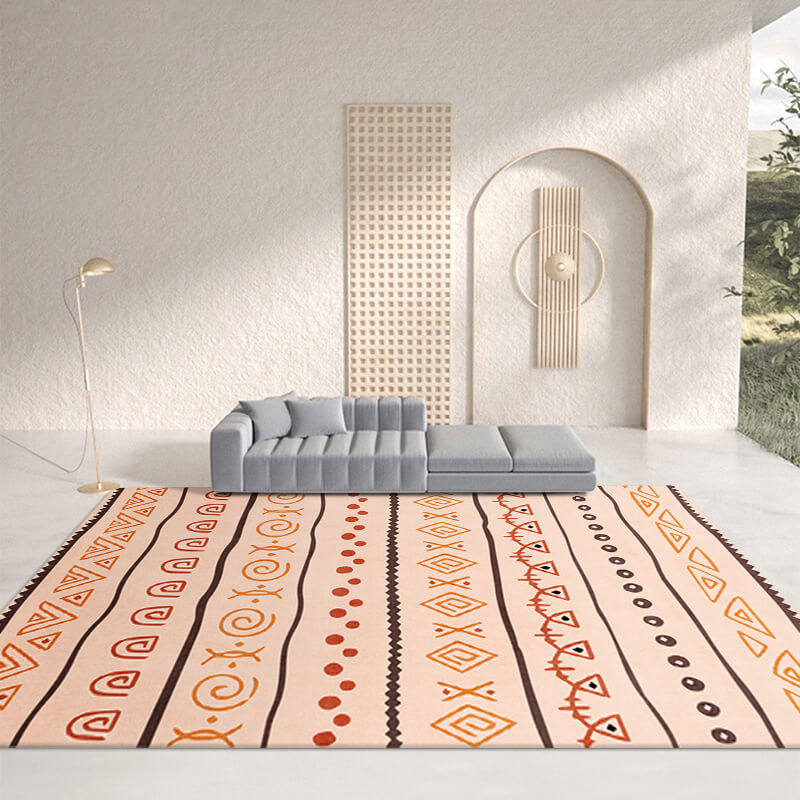 Modern Moroccan Geometric Pattern Rugs for Living Room Dining Room Bedroom Hall 05