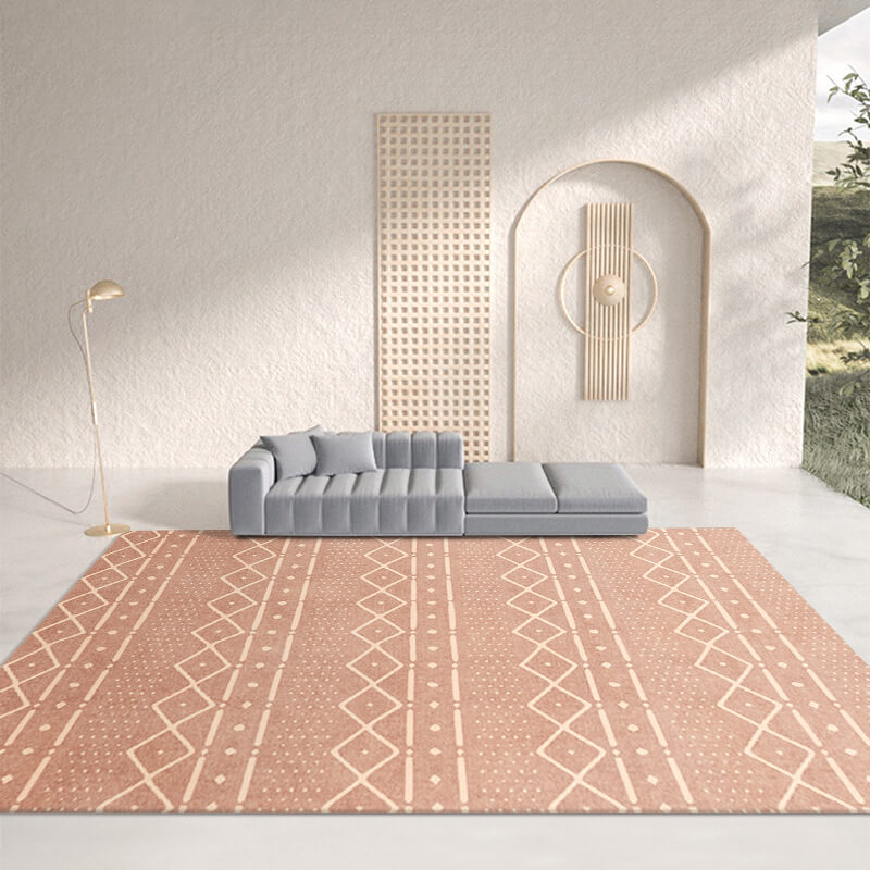 Modern Moroccan Geometric Pattern Rugs for Living Room Dining Room Bedroom Hall 06