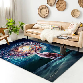 Beautiful Elk Pattern Modern Simple Rugs For Living Room Dining Room Bedroom