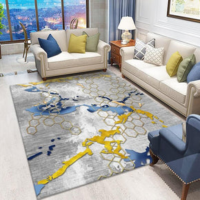 Geometric Pattern Area Rugs for Living Room Dining Room Bedroom Hall