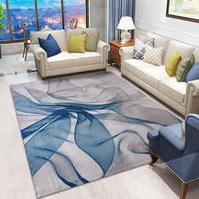 Ribbon Pattern Area Rugs for Living Room Dining Room Bedroom Hall