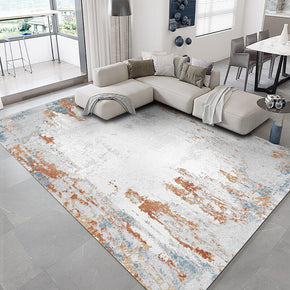 Red Water Ink Gradient Pattern Modern Abstract Rug For Bedroom Living Room Sofa Rugs Floor Mat