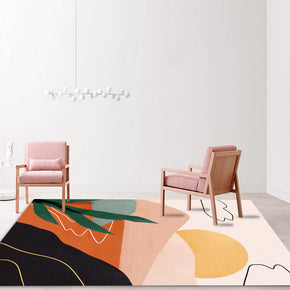 16 Abstract Color Block Pattern Modern Rug For Bedroom Living Room Sofa Rugs Floor Mat