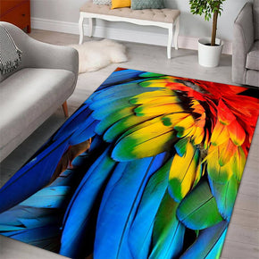 Gorgeous Feathers Patterns Modern Rug For Bedroom Living Room Sofa Rugs Floor Mat 05