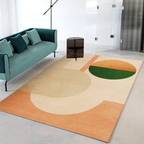 Multicolor Simple Abstract Color block Pattern Rugs For Living Room Dining Room Bedroom 07