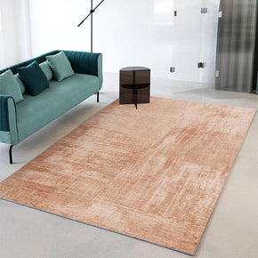 Simple Light Brown Modern Rugs For Living Room Dining Room Bedroom