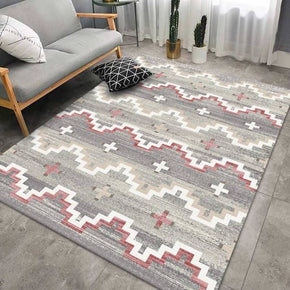 Wavy striped Moroccan Pattern Minimalist Printed Rugs for Living Room Hall Dining Room Office