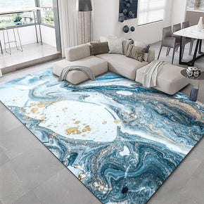 Concise Water Ink Stitching Pattern Modern Carpets For Bedroom Living Room Sofa Rugs 06
