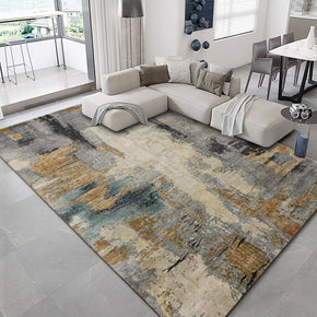 Concise Water Ink Stitching Pattern Modern Carpets For Bedroom Living Room Sofa Rugs 13
