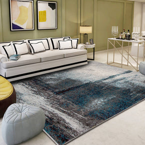 Gray-brown Gradient Abstract Pattern Modern Polyester Carpets Area Rugs for Living Room Bedroom Hall
