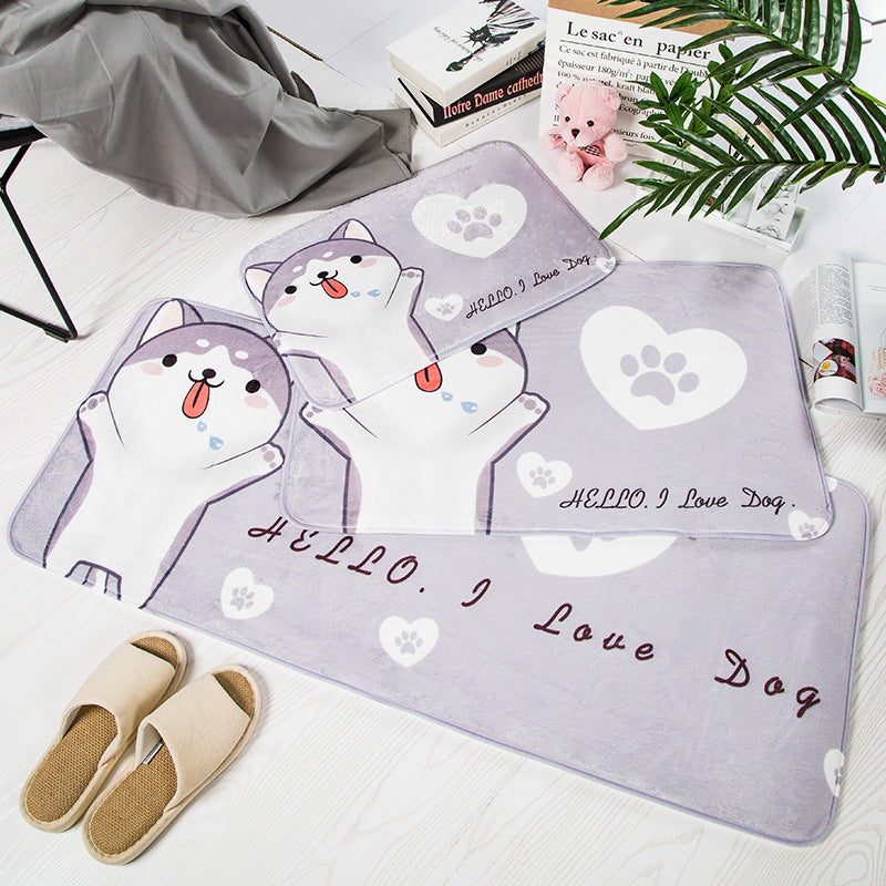 Cartoon Cute Patterned Entryway Doormat Runners Rugs Kitchen Bathroom Anti-skip Mats
